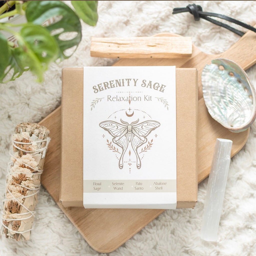 SERENITY SAGE RELAXATION SMUDGE KIT