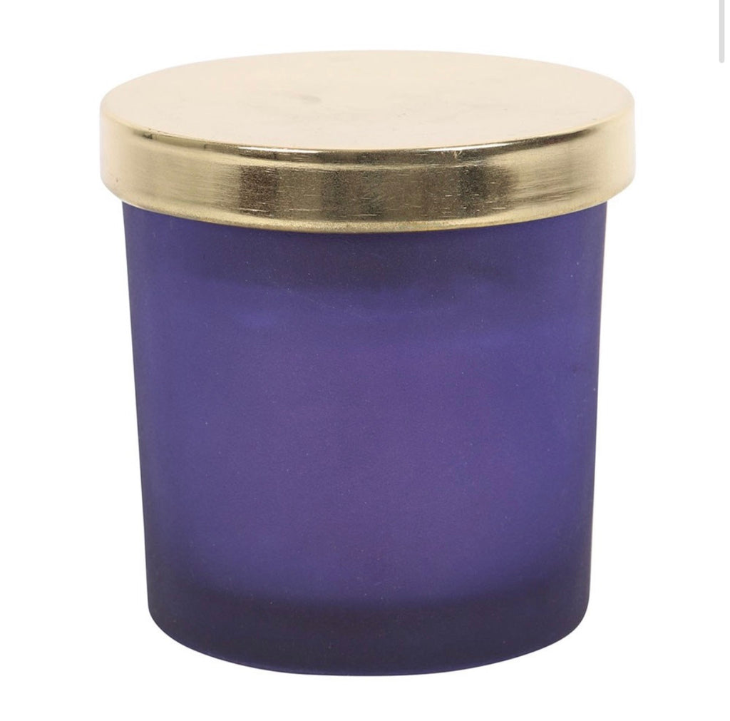 THIRD EYE CHAKRA LAVENDER CRYSTAL CHIP CANDLE