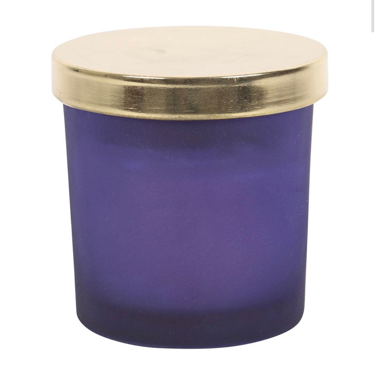 THIRD EYE CHAKRA LAVENDER CRYSTAL CHIP CANDLE