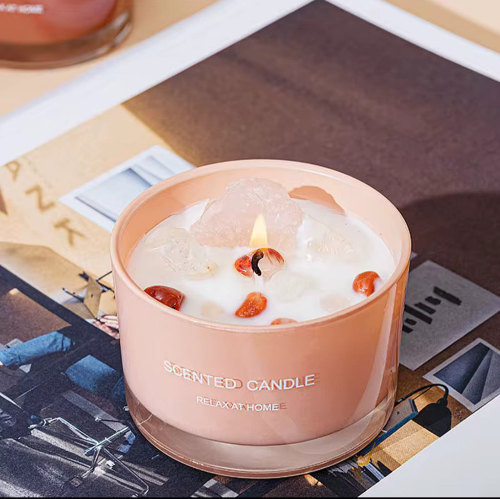 Princess Laura — Crystal-Infused Scented Candle